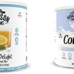 Augason Farms Orange Delight Drink Mix 5 lb. 11 oz& 5-90620 Country Fresh 100% Real Instant Nonfat Dry Milk, 1 lb, 13 oz.
